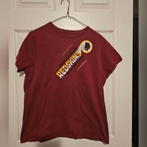 Lady's Reebok Washington Redskins T-shirt sz L